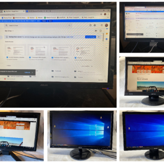 Lot of 6, 22" Computer Monitors